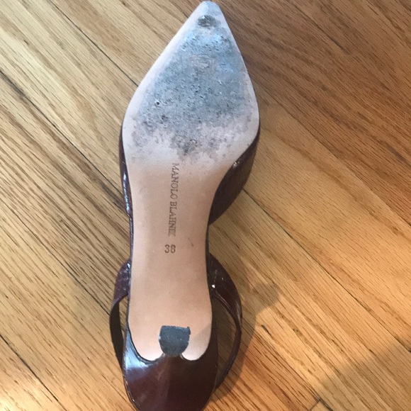 Manolo Blahnik slingback heals - Picture 3 of 3